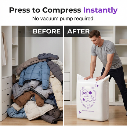 🧳Buy 2 Get 1 Free✨Space Saving Vacuum Storage Bags for Home Use – Reusable & Airtight