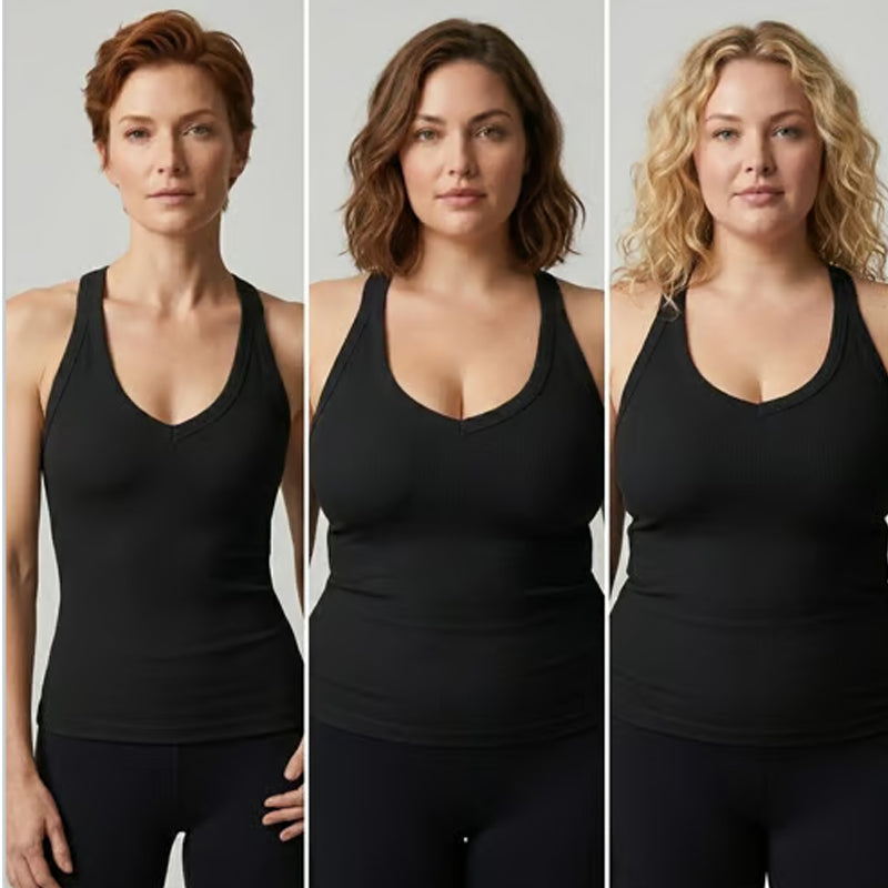 🧺Women's Slim-Fit Padded Tank Top