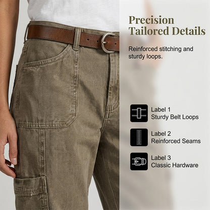 👖Women's Relaxed Casual Cargo Capris – Utility Pockets, Breathable, Relaxed Fit ✨