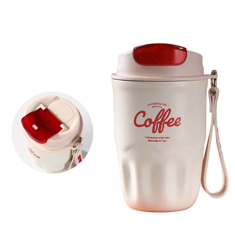 ☕ 316 Stainless Steel Coffee Vacuum Flask with Smart Temperature Display 🌡️