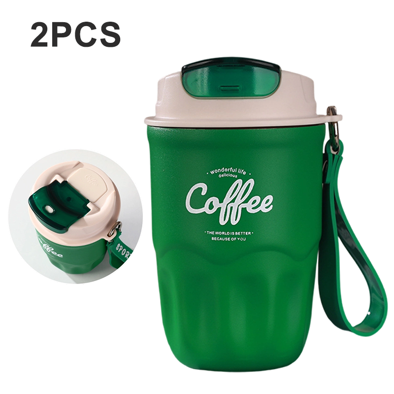 ☕ 316 Stainless Steel Coffee Vacuum Flask with Smart Temperature Display 🌡️