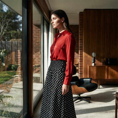 Women's Polka Dot Midi Skirt🌟👗