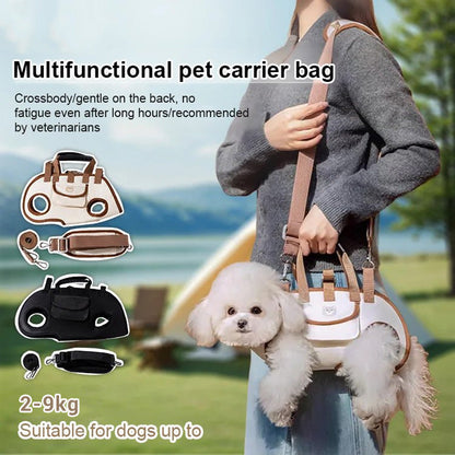 🐱🐕Portable Breathable Pet Carrier Sling & Backpack