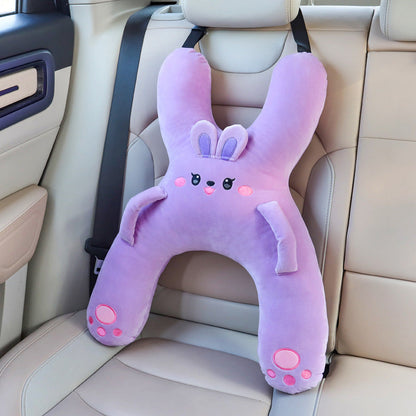 🚗Kids H‑Shape Car Travel Neck Pillow 🐼