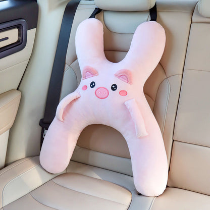 🚗Kids H‑Shape Car Travel Neck Pillow 🐼