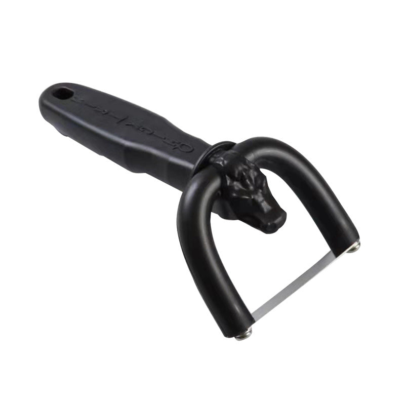 🥩🔪Handheld Fat Trimmer for Beef & Pork – U-shaped curved holder targets surface fat without wasting lean meat. Stainless steel blade, ergonomic grip – prep like a pro! 🧑‍🍳✨