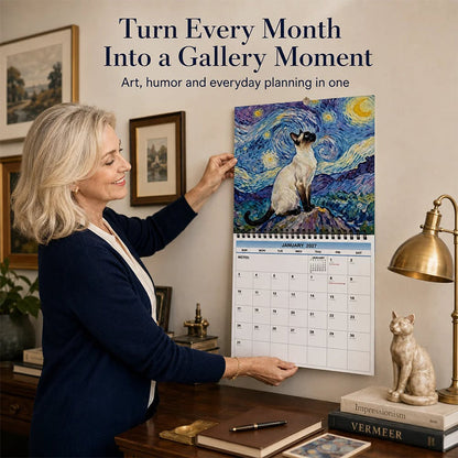 2027 Funny Cat Meme Calendar🐱📅