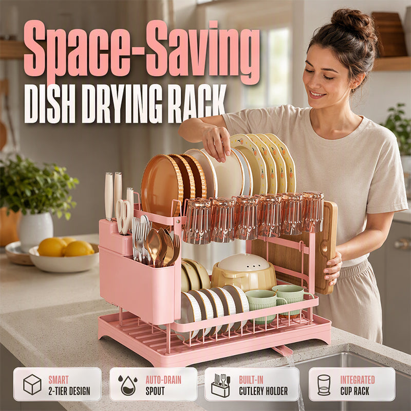 Palte Rack Space-Saving Kitchen Dish Drying Rack – ifuzor