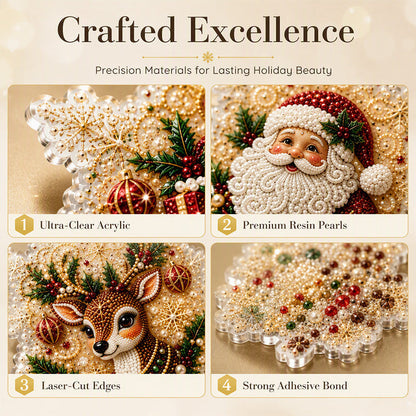 Christmas DIY Painting Hanging Ornaments Set