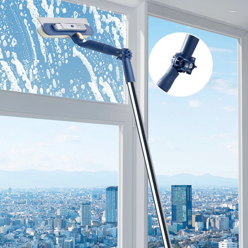 ✨ Window Cleaning Squeegee for High-Rise Windows – Streak-Free, Safe Use 🧽