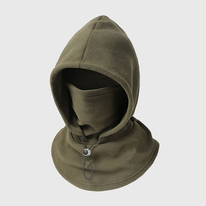 🔥 ❄️ Warm Balaclava with Adjustable Drawstring – Face and Neck Protection