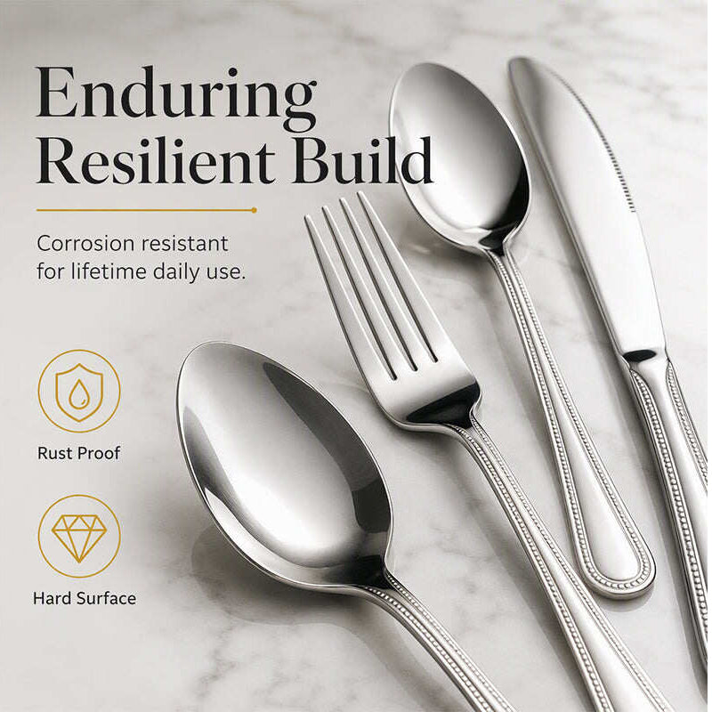 4-Piece Stainless Steel Cutlery Set