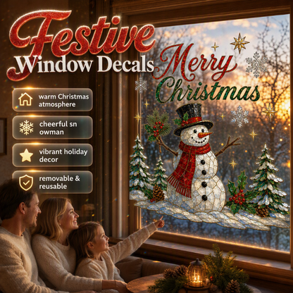 Christmas Window Decals