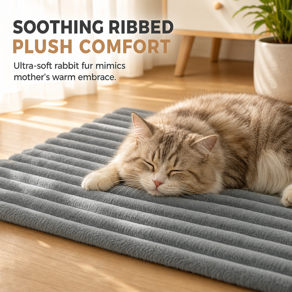 ⏳ Time-Limited Special ⏰Cozy Warm Plush Pet Sleeping Mat