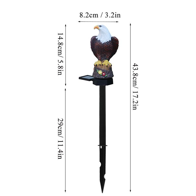 Solar Owl Garden Decorative Landscape Light